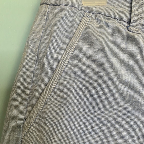 J Crew light blue Oxford Chino Shorts 100% cotton flat front Sz 6 - Picture 5 of 9